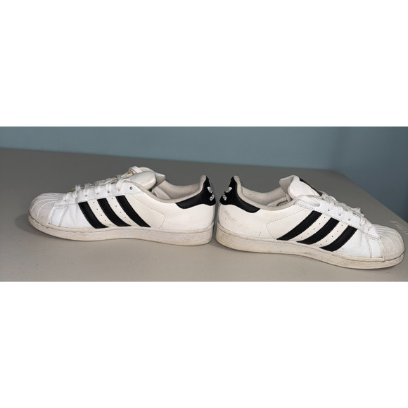 Adidas Superstar Mens 8.5 Sneakers Classic Casual Everyday Retro C771124 - Picture 4 of 9